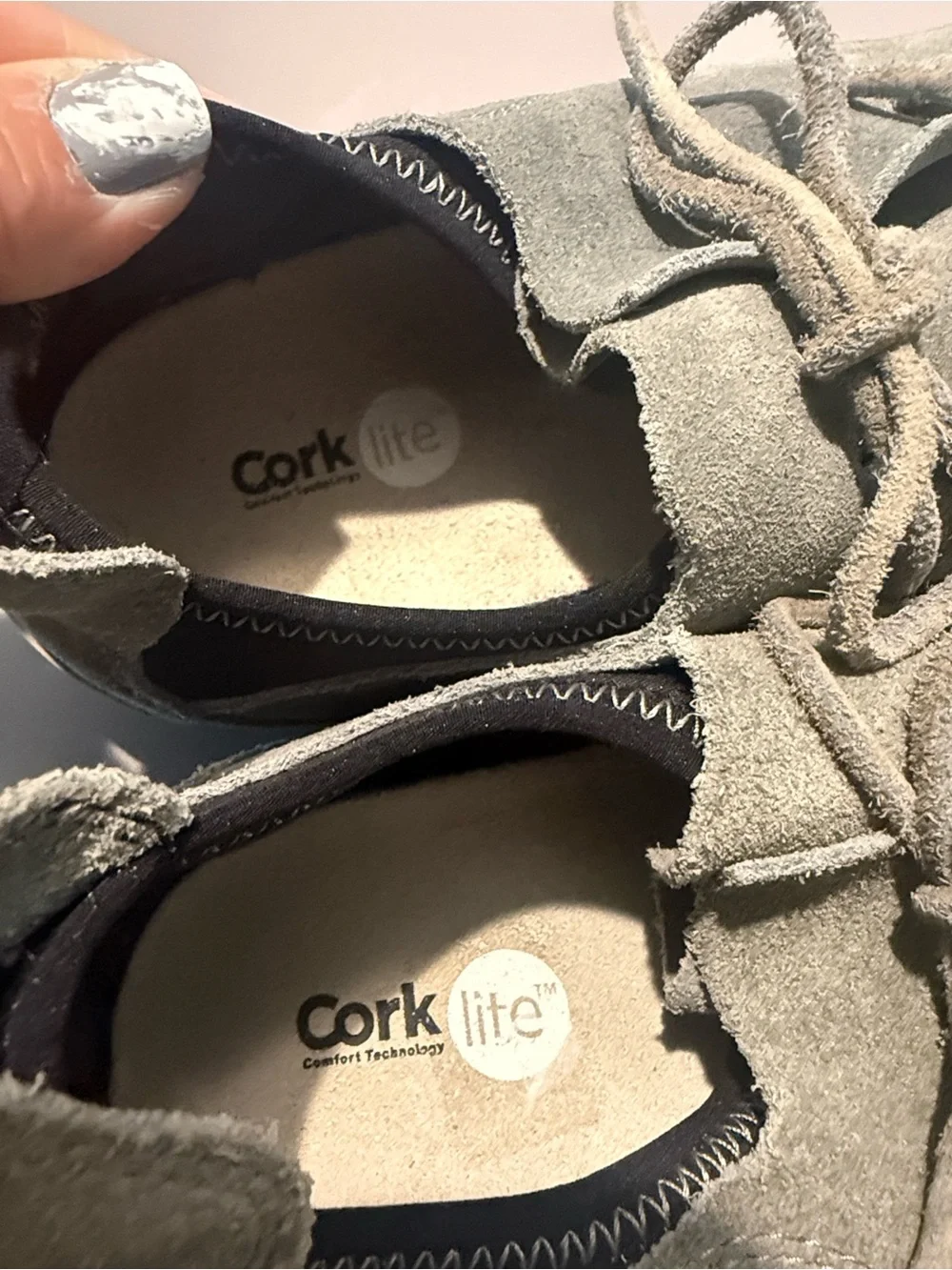 Men's Grey Suede shoe by OTZ